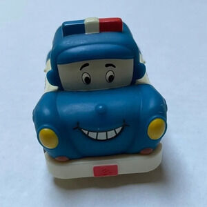 B You Police Car Pull Back Squad School Law Kids Toy Mini Car Working Condition